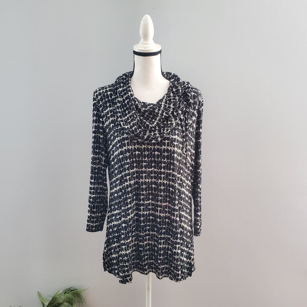 Ruby Rd. Oversized Cowl Neck Lightweight Sweater M